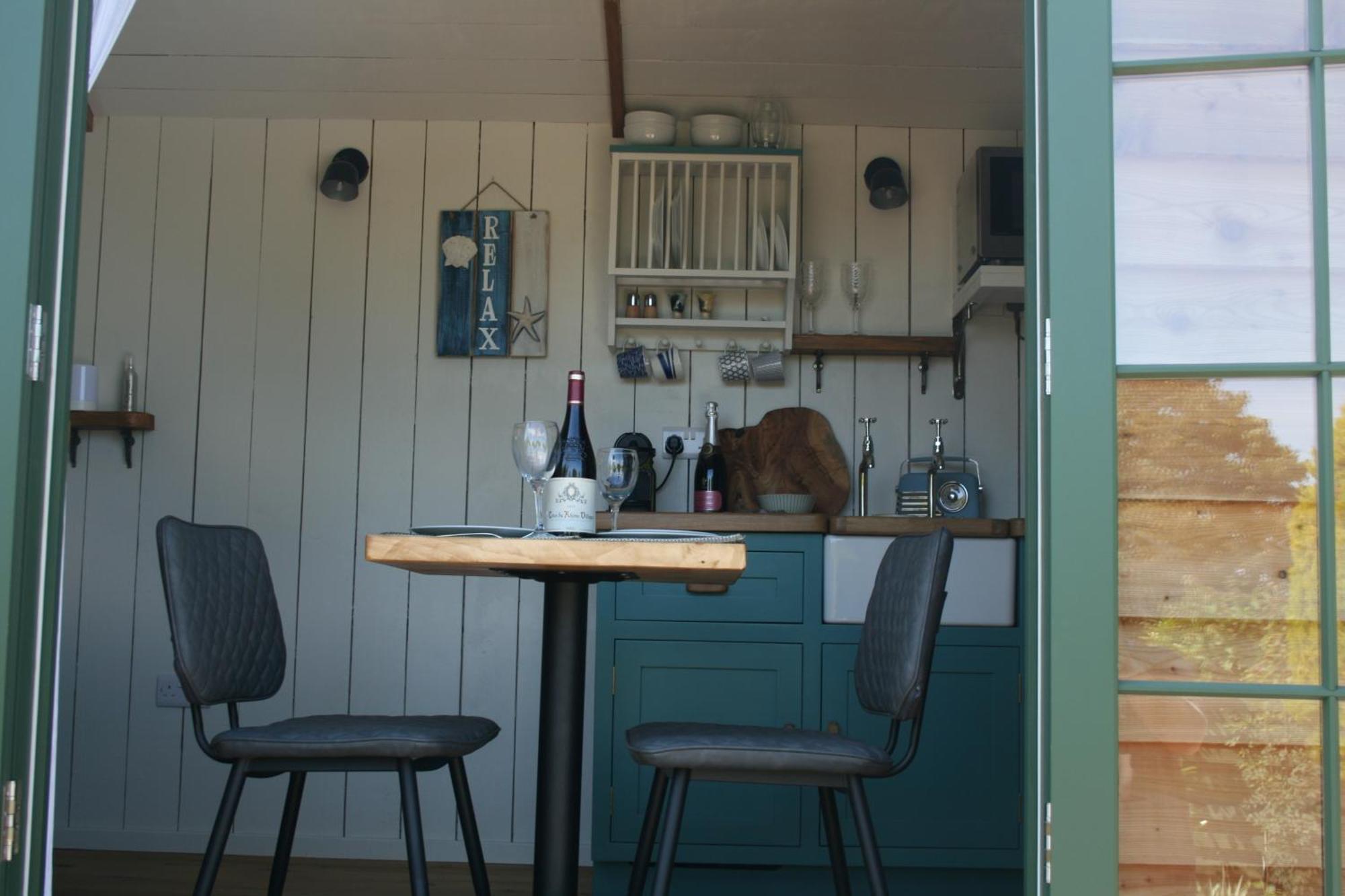 Campsite Treklys Shepherds Hut